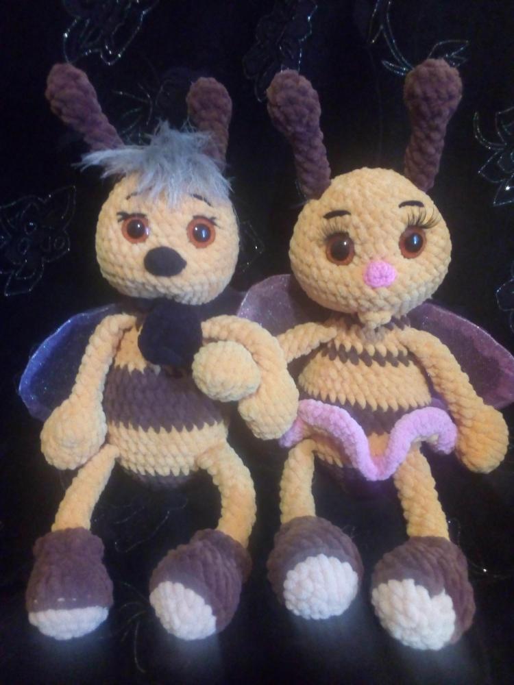 Мягкая игрушка «Пчелка Молли», набор для вязания, 10x4x14 см
