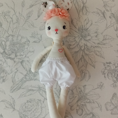 Интерьерная кукла "Зайка"