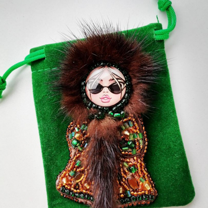 Матрешка зимняя