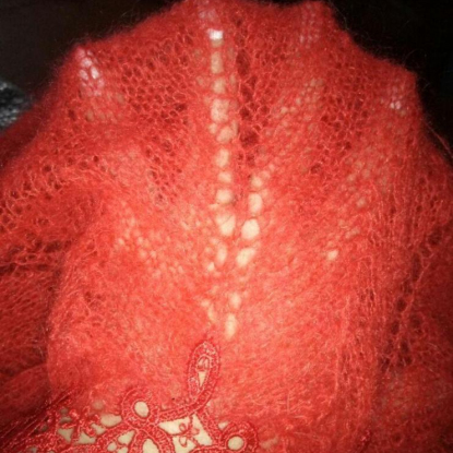 Пуловер-паутинка "Яхонт"