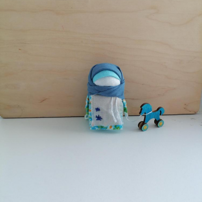 Мотанка зерновушка с лошадкой