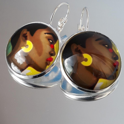 Серьги "Африка"