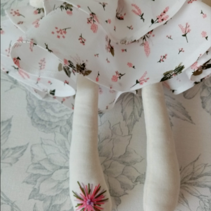 Интерьерная кукла "Зайка"