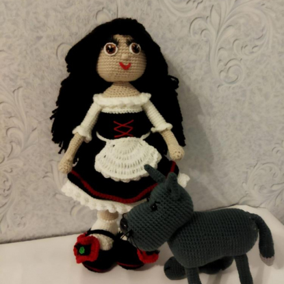 Кукла "Красная шапочка и Серый волк"