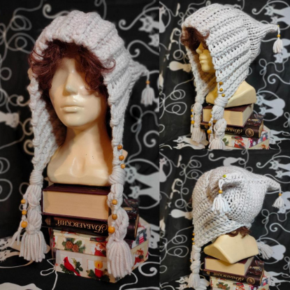 Шапка-капор "Be happy"