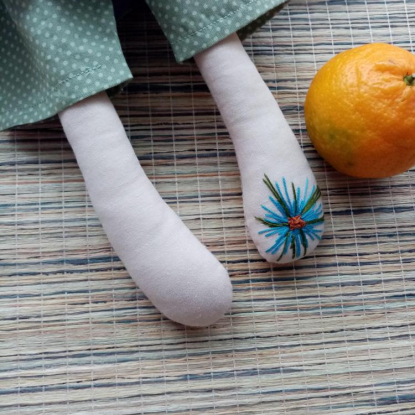 Интерьерная кукла "Зайка"