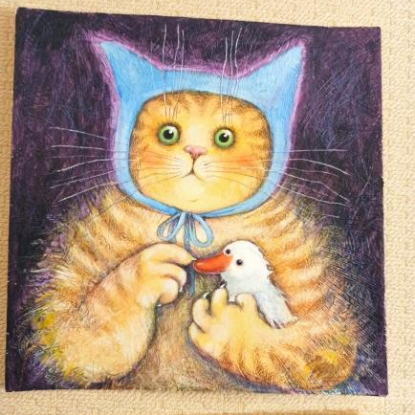 Интерьерная картина "Кошка"