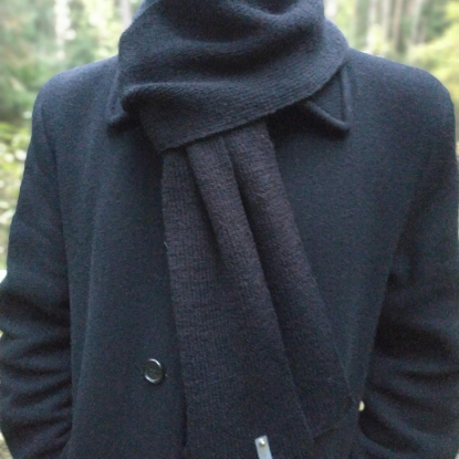 Классический мужской шарф