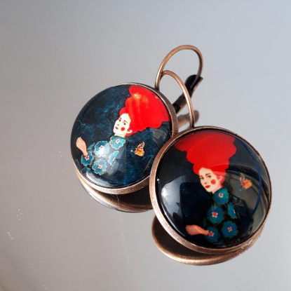 Серьги "Дама"