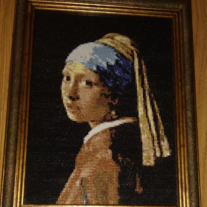 Картина "Девушка с жемчужной сережкой"