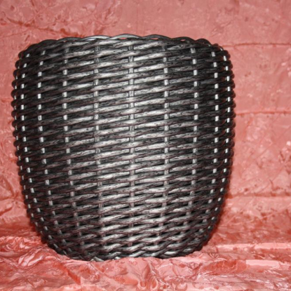 Кашпо из искусственного ротанга 10 л