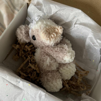 Игрушка "Пушистая коровка"