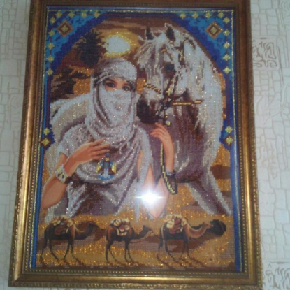 Картина бисером "Принцесса пустыни"