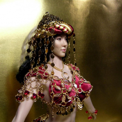 Кукла "Танцовщица из восточного дворца"