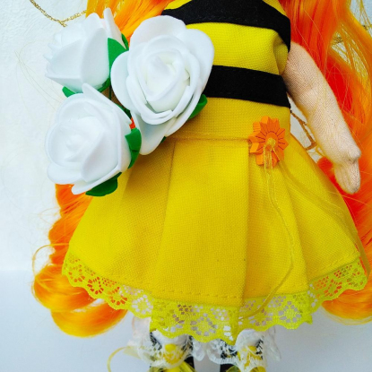 Интерьерная кукла "Пчёлка"