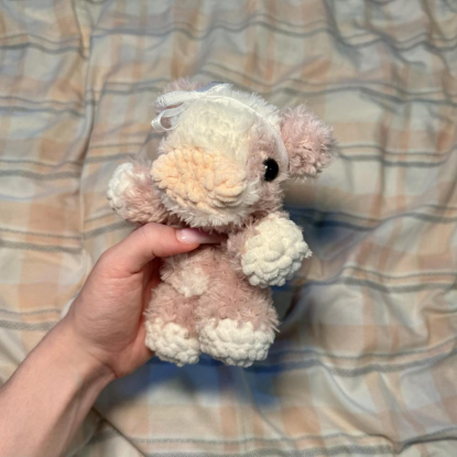 Игрушка "Пушистая коровка"