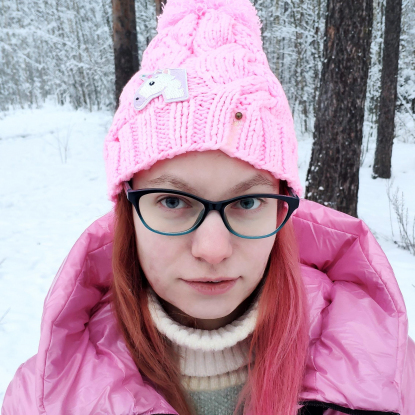 Шапка с помпоном