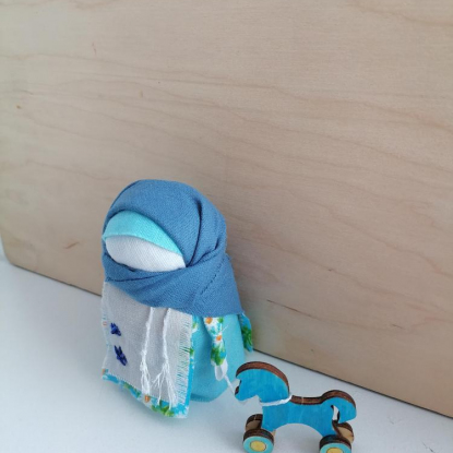 Мотанка зерновушка с лошадкой