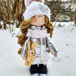 Интерьерная кукла Зимняя