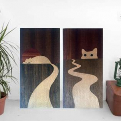 Картины Два кота
