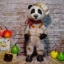 Войлочная игрушка Озорной малыш-панда