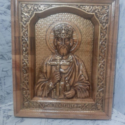 Икона деревянная Святой Князь Владимир