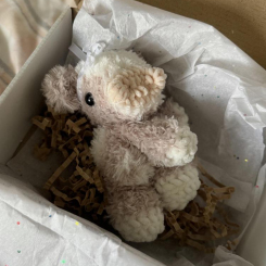 Игрушка Пушистая коровка