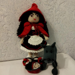 Кукла Красная шапочка и Серый волк