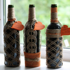 Дизайнерские бутылки вина